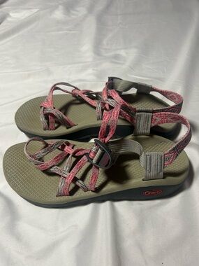 Chaco ZX1 Ecotread Womens Size 10 Sandal Water Hiking Pink Gray